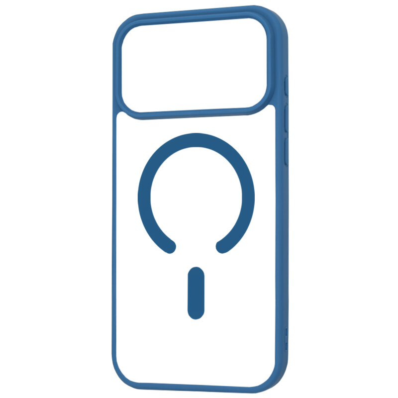 Husa iPhone 17 Pro Max Techsuit MagSafe Pro, albastru
