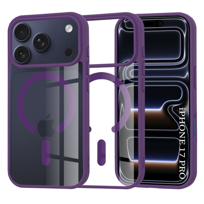 Husa iPhone 17 Pro Techsuit MagSafe Pro, mov