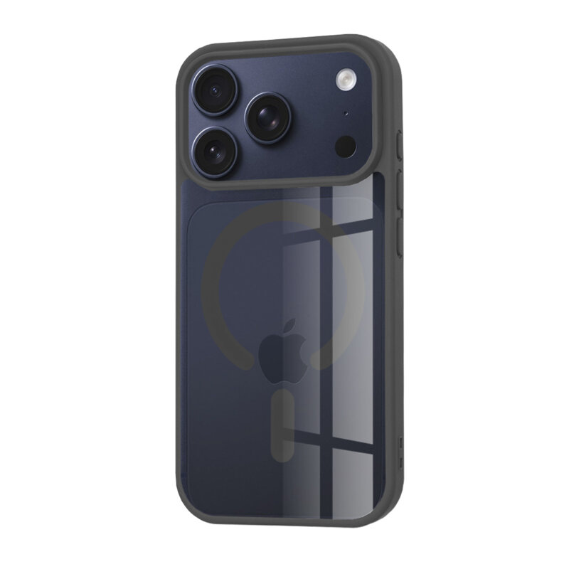 Husa iPhone 17 Pro Techsuit MagSafe Pro, negru