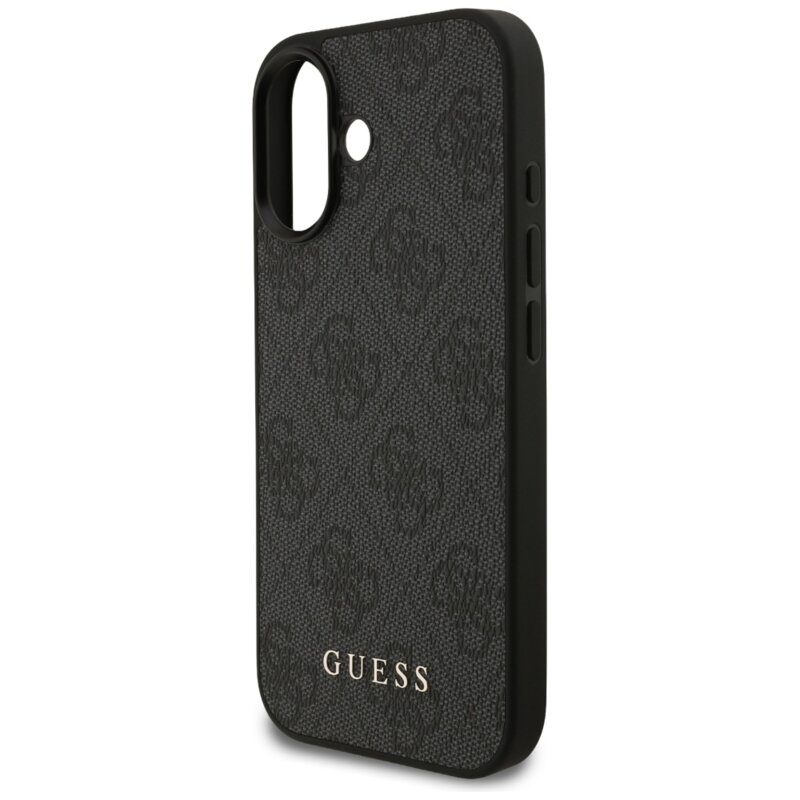 Husa originala Guess iPhone 17 Hardcase 4G Classic, negru, GUHCP17SG4GFGR