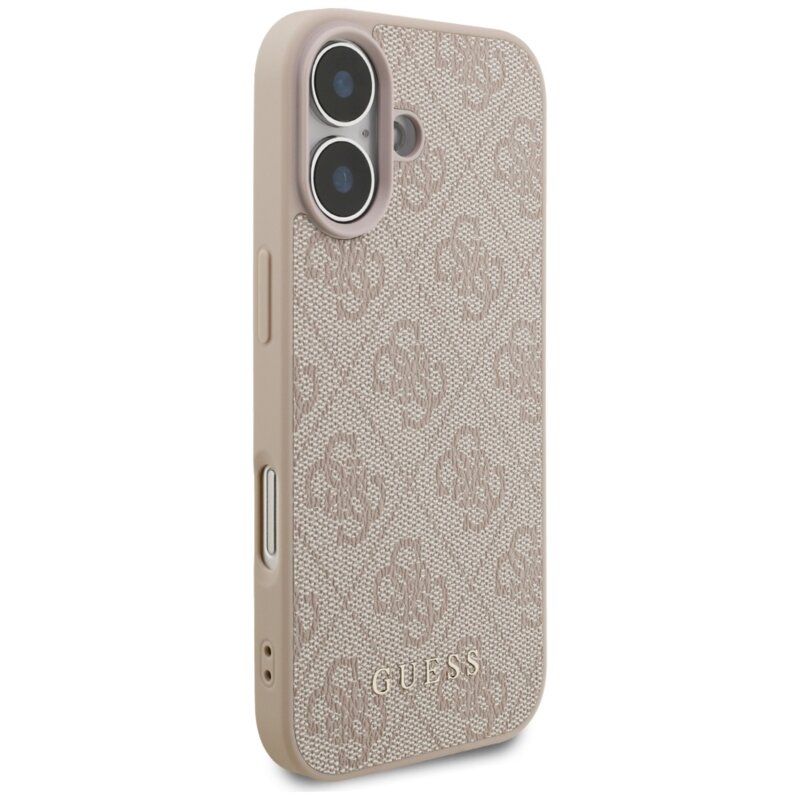 Husa originala Guess iPhone 17 Hardcase 4G Classic, roz, GUHCP17SG4GFPI