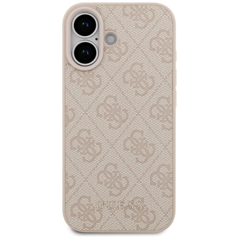 Husa originala Guess iPhone 17 Hardcase 4G Classic, roz, GUHCP17SG4GFPI