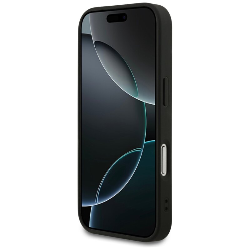 Husa originala Guess iPhone 17 Pro Hardcase 4G Classic, negru, GUHCP17LG4GFGR