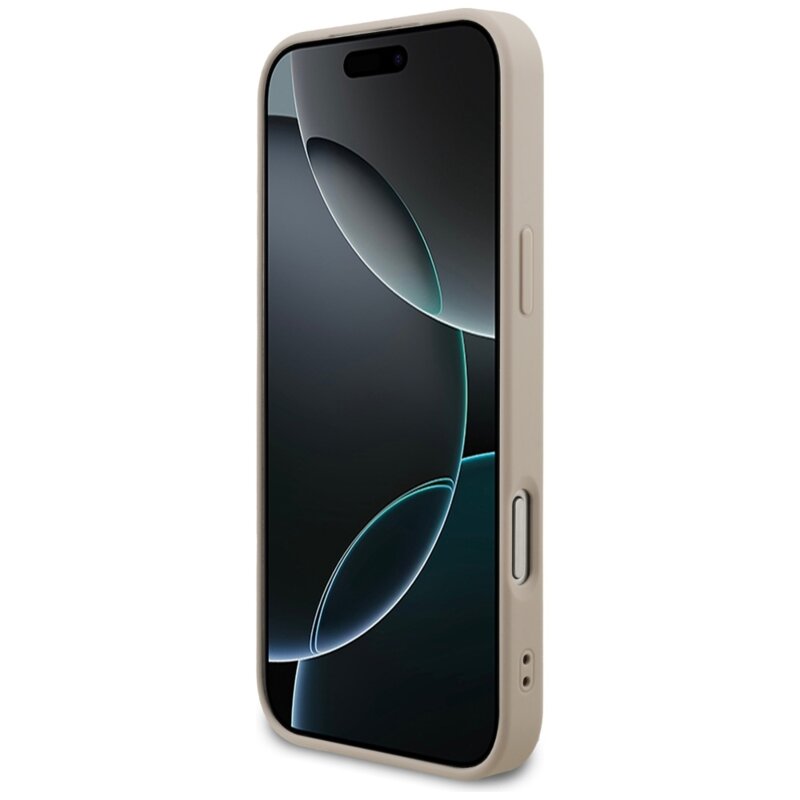 Husa originala Guess iPhone 17 Pro Max Hardcase 4G Classic, roz, GUHCP17XG4GFPI