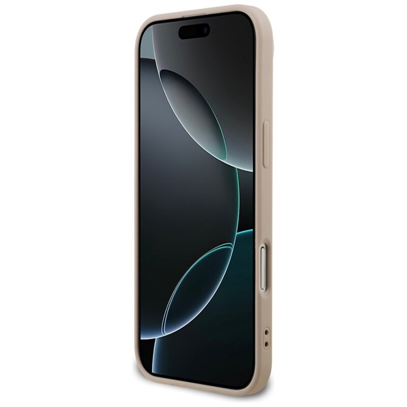 Husa originala Guess iPhone 17 Air Hardcase 4G Classic, roz, GUHCP17MG4GFPI