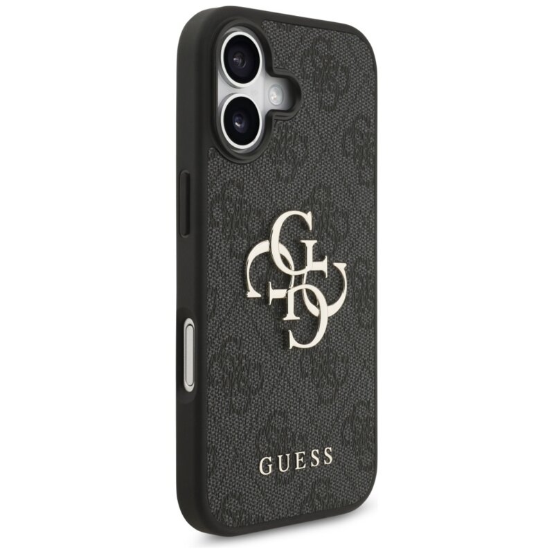 Husa originala Guess iPhone 17 Hardcase 4G Big Logo, negru, GUHCP17S4GMGGR