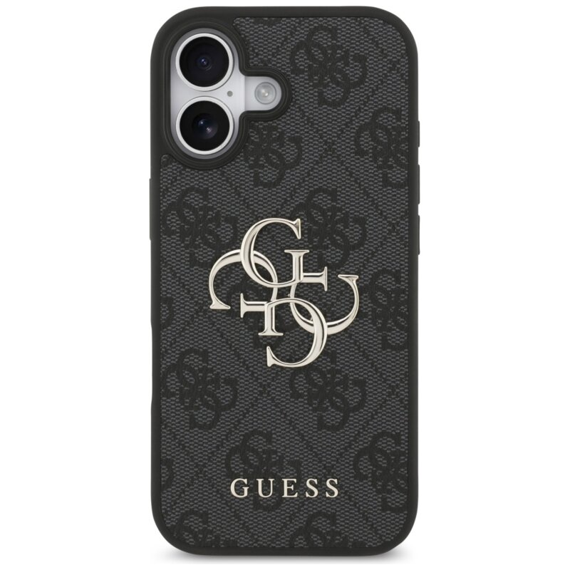 Husa originala Guess iPhone 17 Hardcase 4G Big Logo, negru, GUHCP17S4GMGGR