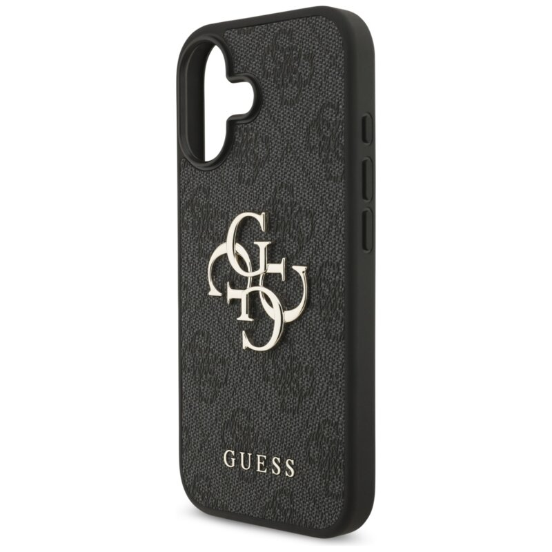 Husa originala Guess iPhone 17 Hardcase 4G Big Logo, negru, GUHCP17S4GMGGR
