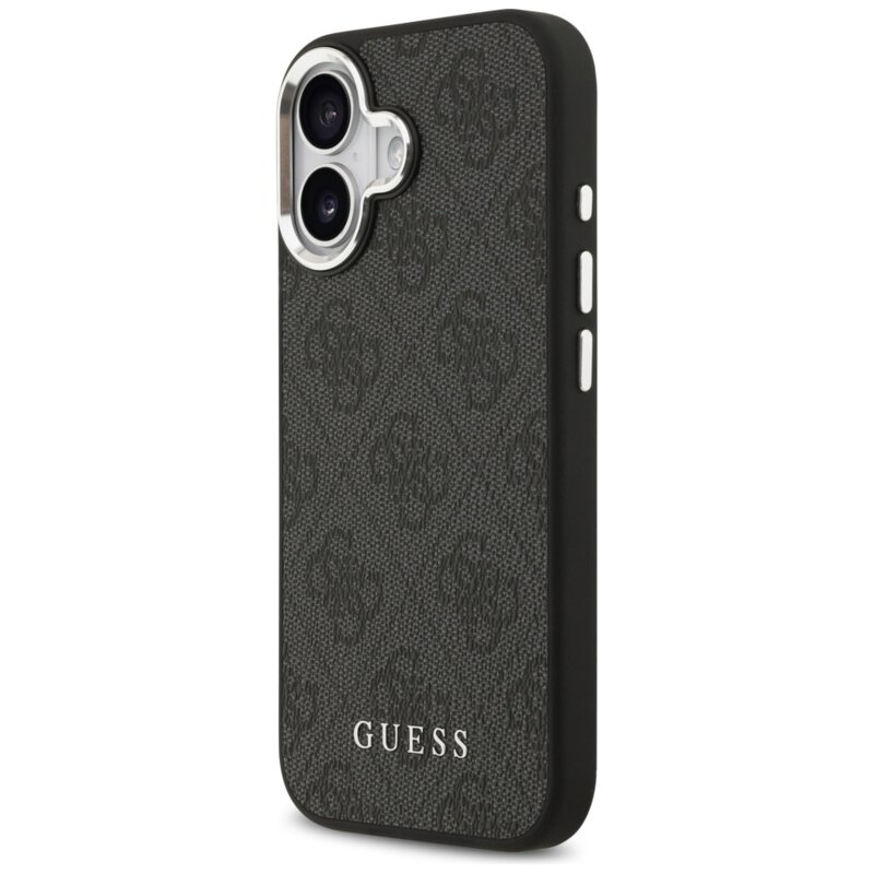 Husa originala Guess iPhone 17 Hardcase 4G Classic Logo MagSafe, negru, GUHMP17SP4GSSMCK