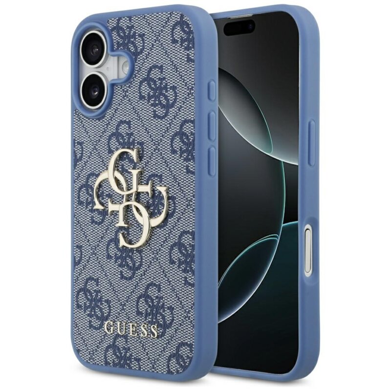 Husa originala Guess iPhone 17 Hardcase 4G Big Logo, albastru, GUHCP17S4GMGBL