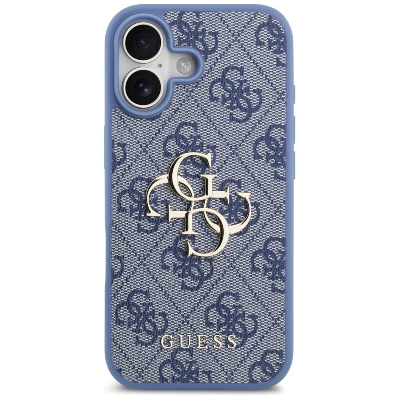 Husa originala Guess iPhone 17 Hardcase 4G Big Logo, albastru, GUHCP17S4GMGBL