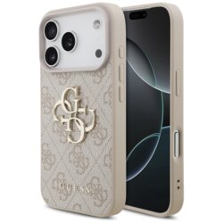 Husa originala Guess iPhone 17 Pro Max Hardcase 4G Big Logo, roz, GUHCP17X4GMGPI