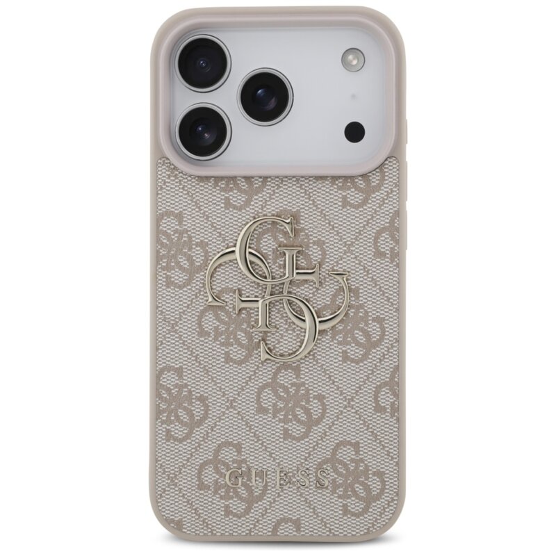 Husa originala Guess iPhone 17 Pro Max Hardcase 4G Big Logo, roz, GUHCP17X4GMGPI