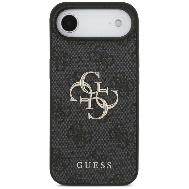 Husa originala Guess iPhone 17 Air Hardcase 4G Big Logo, negru, GUHCP17M4GMGGR