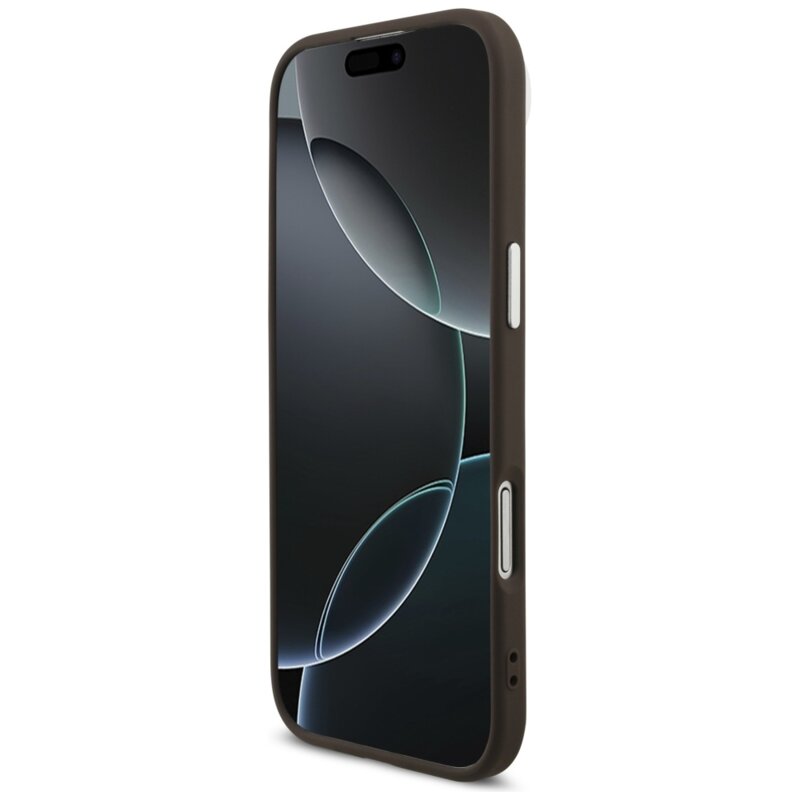 Husa originala Guess iPhone 17 Air Hardcase Big 4G Logo Classic Logo, maro, GUHCP17MP4G4SMCW