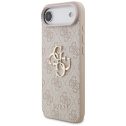 Husa originala Guess iPhone 17 Air Hardcase 4G Big Logo, roz, GUHCP17M4GMGPI