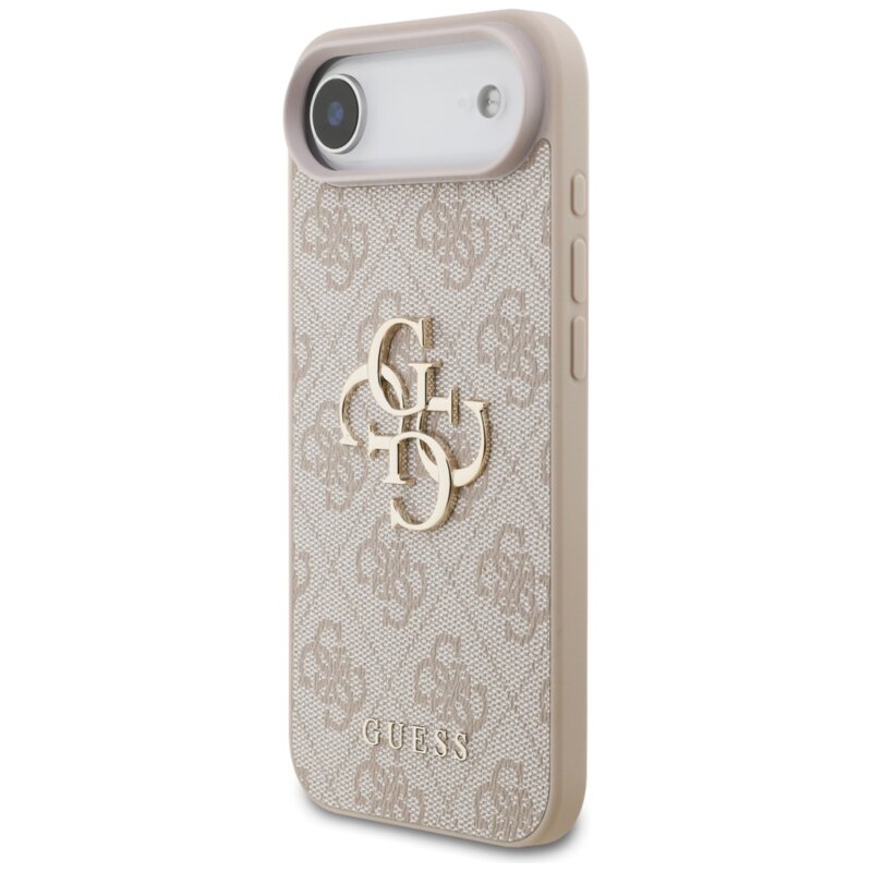 Husa originala Guess iPhone 17 Air Hardcase 4G Big Logo, roz, GUHCP17M4GMGPI
