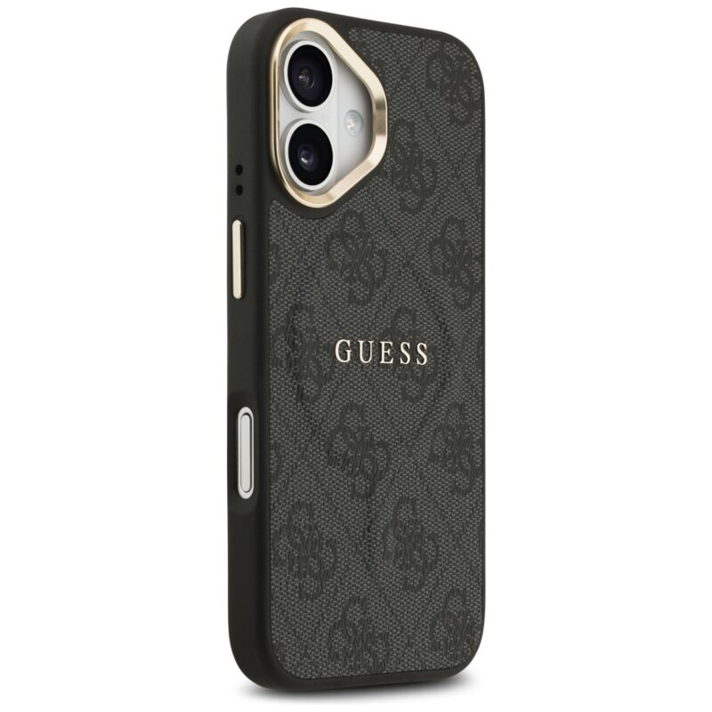Husa originala Guess iPhone 17 Hardcase 4G Classic MagSafe, negru, GUHMP17SP4MSEGCK
