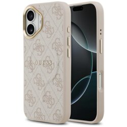 Husa originala Guess iPhone 17 Hardcase 4G Classic MagSafe, roz, GUHMP17SP4MSEGCP