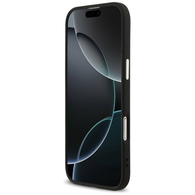 Husa originala Guess iPhone 17 Air Hardcase 4G, negru, GUHCP17MP4G4SMCK