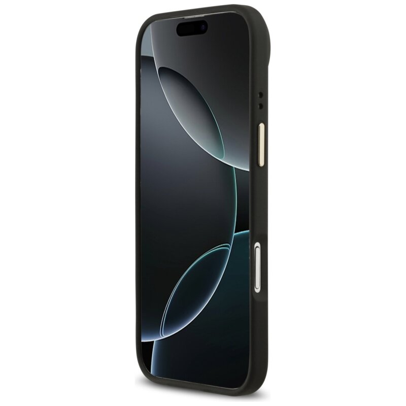 Husa originala Guess iPhone 17 Air Hardcase 4G Classic MagSafe, negru, GUHMP17MP4MSEGCK