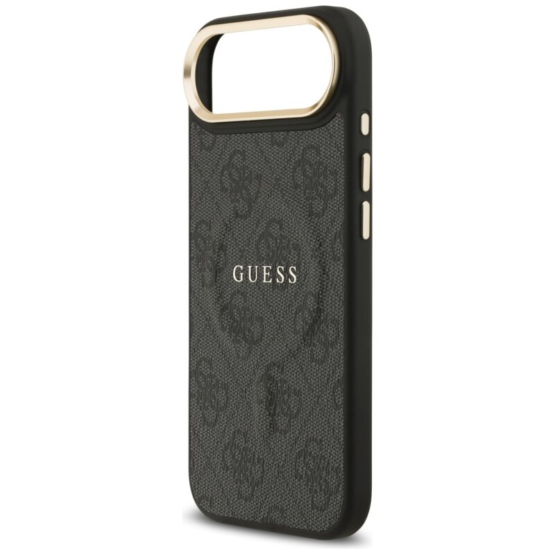 Husa originala Guess iPhone 17 Air Hardcase 4G Classic MagSafe, negru, GUHMP17MP4MSEGCK