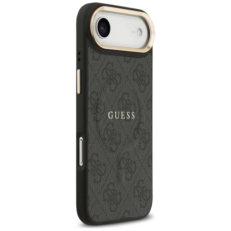 Husa originala Guess iPhone 17 Air Hardcase 4G Classic MagSafe, negru, GUHMP17MP4MSEGCK