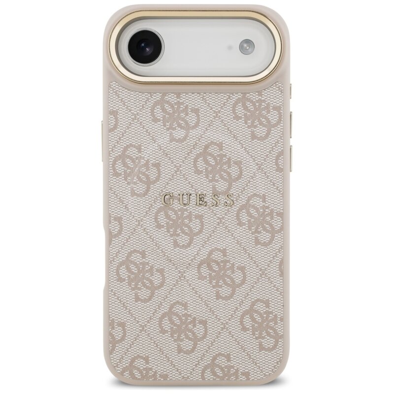 Husa originala Guess iPhone 17 Air Hardcase 4G Classic MagSafe, roz, GUHMP17MP4MSEGCP
