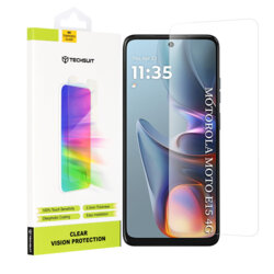 Folie sticla Motorola Moto E15 Techsuit Clear Vision Glass, transparenta