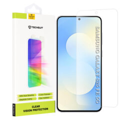 Folie sticla Samsung Galaxy S25 FE Techsuit Clear Vision Glass, transparenta