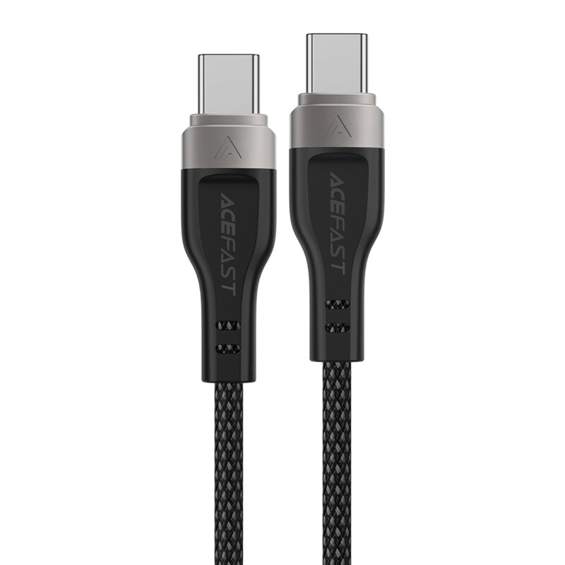 Cablu magnetic Type-C, 60W, 3A Acefast, C11-03, negru, 1.2m