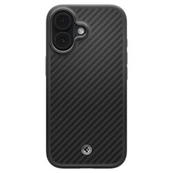 Husa iPhone 17 Spigen Enzo Aramid "T" MagSafe, negru
