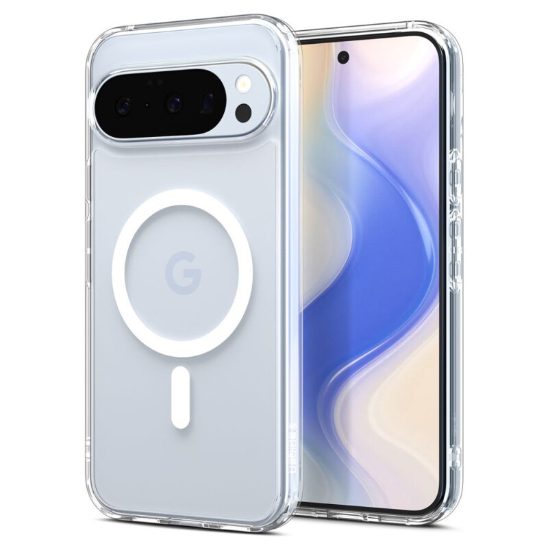 Husa Google Pixel 10 Pro XL Spigen Ultra Hybrid MagSafe, transparenta