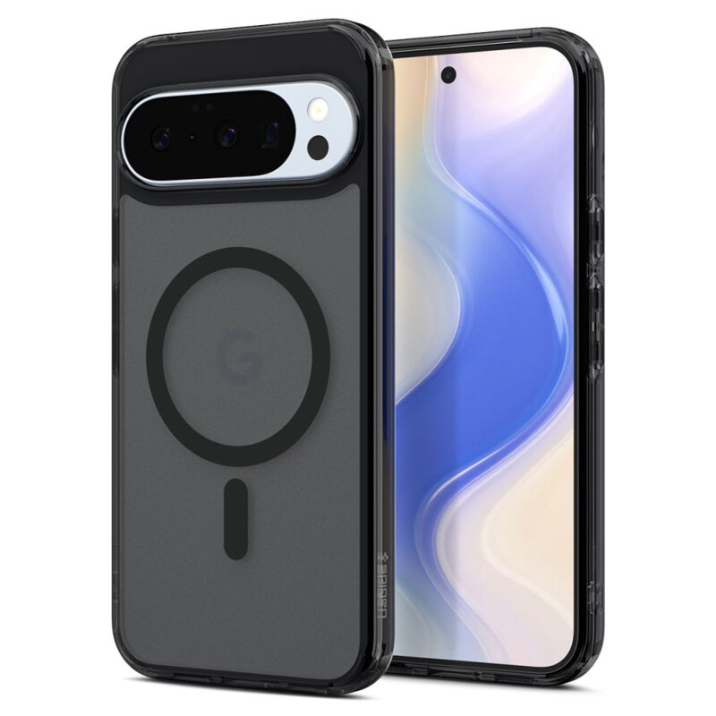 Husa Google Pixel 10 Pro XL Spigen Ultra Hybrid MagSafe, cenusiu