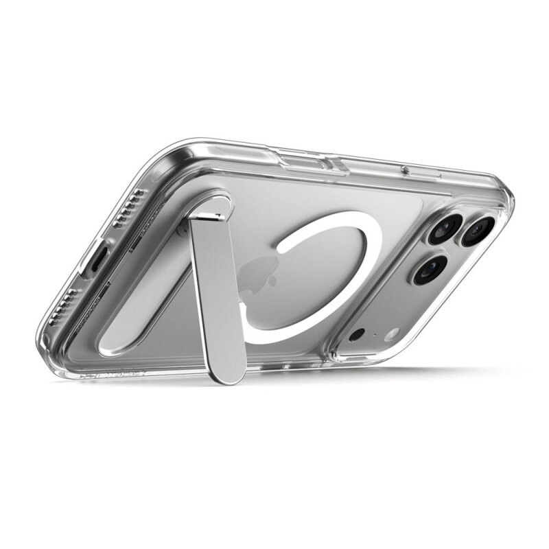 Husa iPhone 17 Pro Max Spigen Ultra Hybrid S MagSafe, transparenta