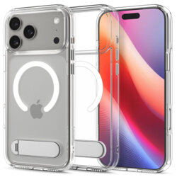Husa iPhone 17 Pro Spigen Ultra Hybrid S MagSafe, transparenta