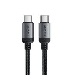 Cablu incarcare Type-C, 60W, 3A Acefast, C20-03, negru, 1.2m