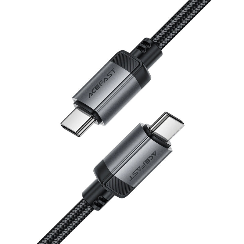 Cablu incarcare Type-C, 60W, 3A Acefast, C20-03, negru, 1.2m