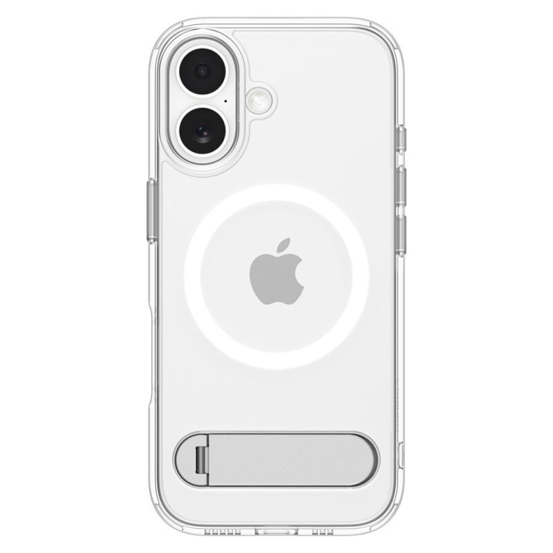 Husa iPhone 17 Spigen Ultra Hybrid S MagSafe, transparenta