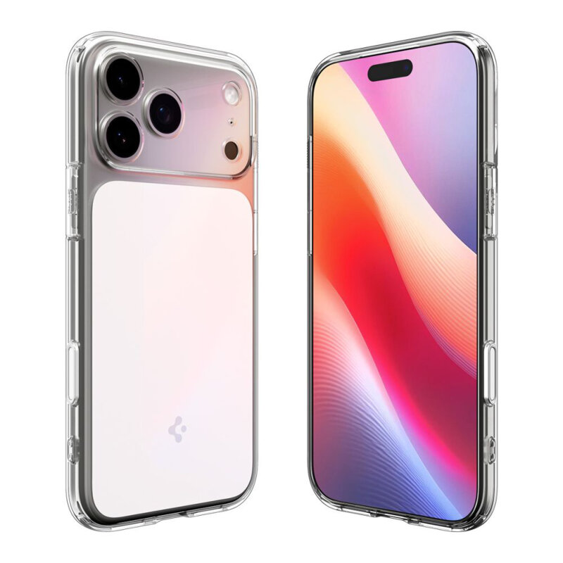 Husa iPhone 17 Pro Spigen Ultra Hybrid T MagSafe, transparenta