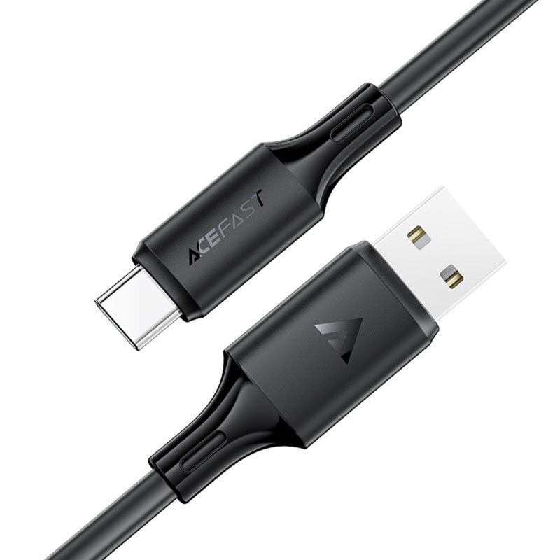 Cablu USB la tip C Fast Charge, 3A Acefast, C17-04, 1.2m