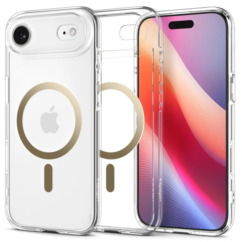 Husa iPhone 17 Air Spigen Ultra Hybrid MagSafe, transparenta