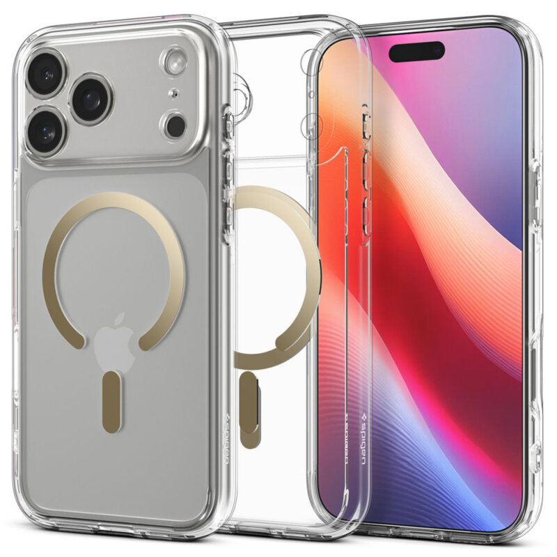 Husa iPhone 17 Pro Max Spigen Ultra Hybrid MagSafe, transparenta
