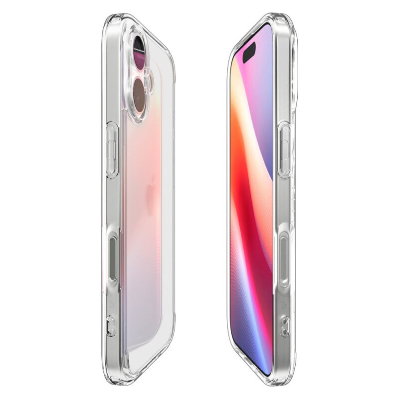 Husa iPhone 17 Spigen Ultra Hybrid, transparenta