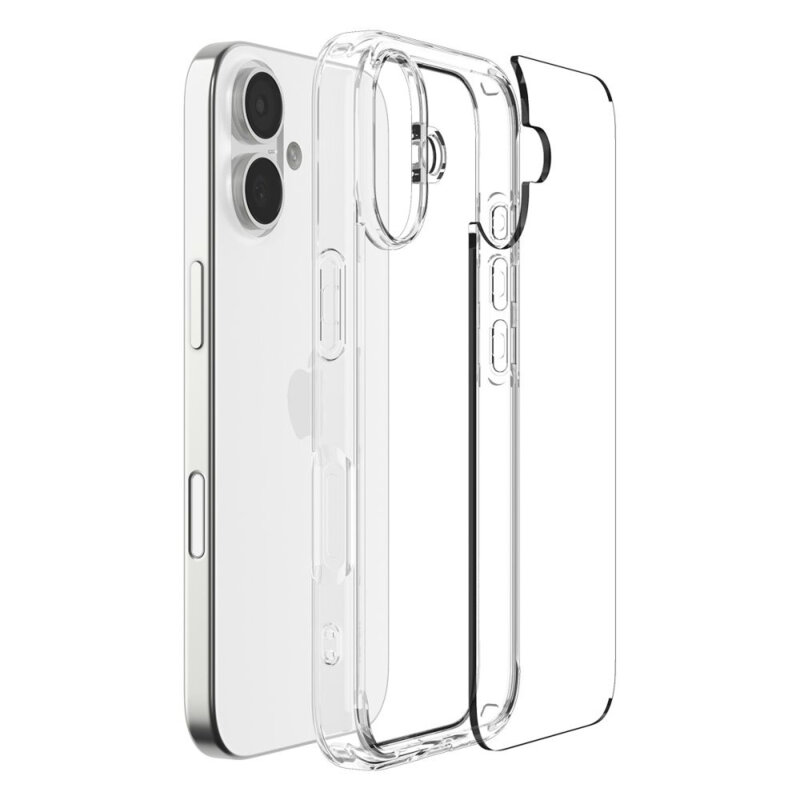 Husa iPhone 17 Spigen Ultra Hybrid, transparenta