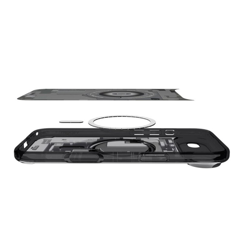 Husa iPhone 17 Air Spigen Ultra Hybrid Zero One MagSafe, negru