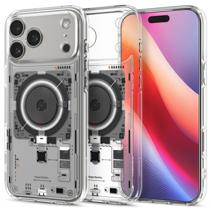 Husa iPhone 17 Pro Spigen Ultra Hybrid MagSafe, Neo One