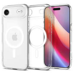 Husa iPhone 17 Air Spigen Ultra Hybrid MagSafe, transparenta