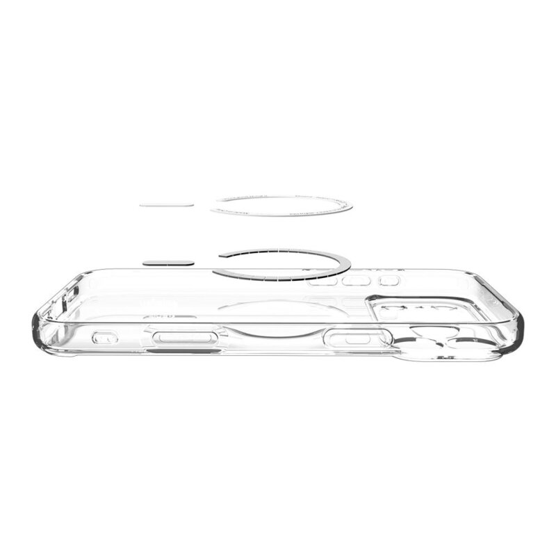 Husa iPhone 17 Pro Max Spigen Ultra Hybrid MagSafe, alb