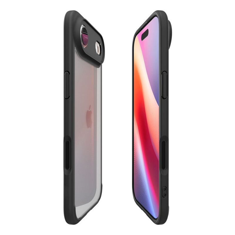 Husa iPhone 17 Air Spigen Ultra Hybrid, negru